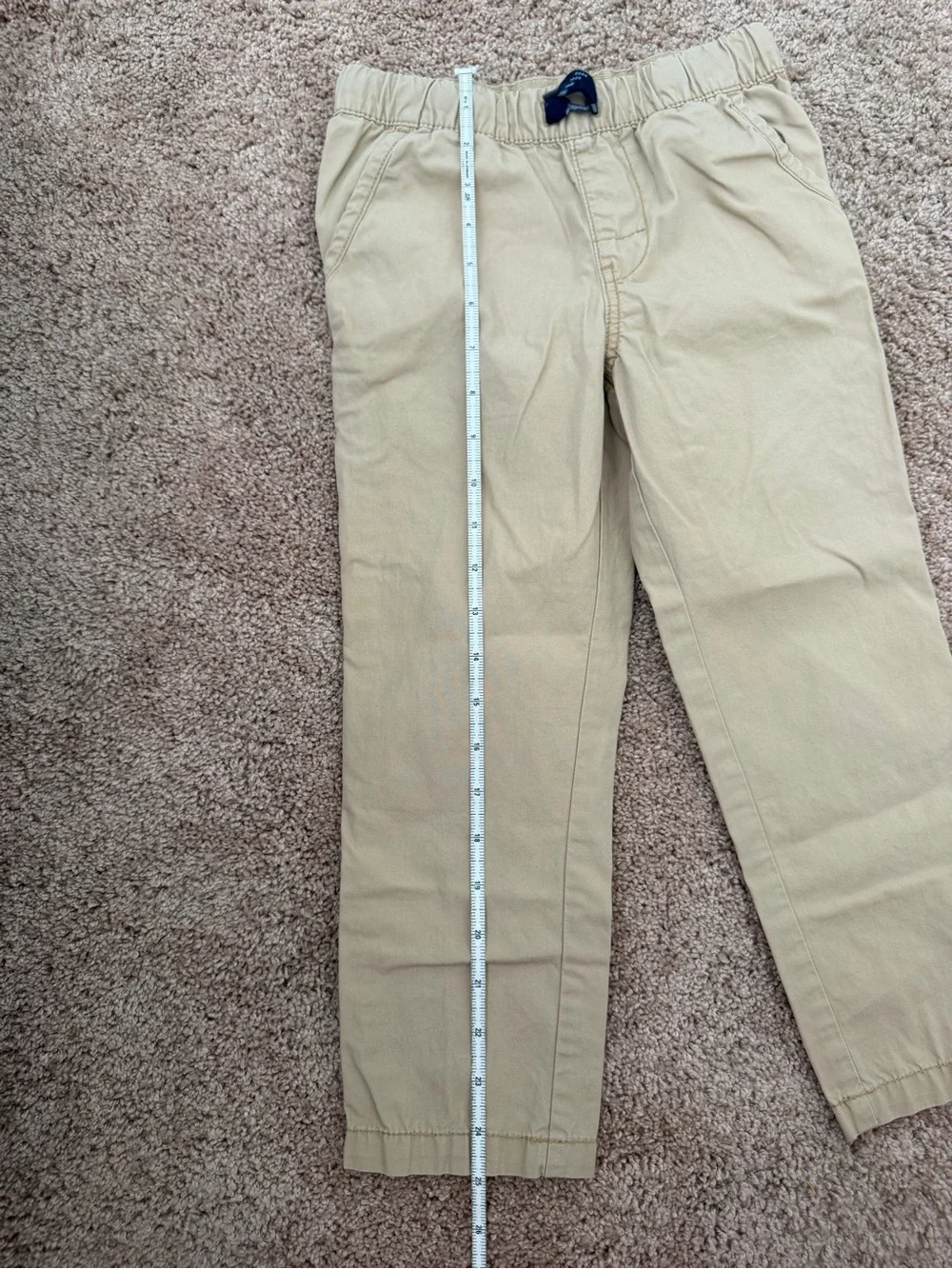 Carter's Boys Tan Khaki Pull-On Chino Pants - Size 5T